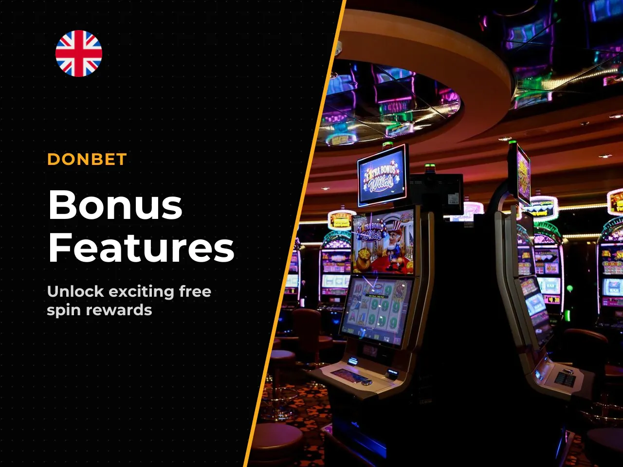 Free spins round and bonus features