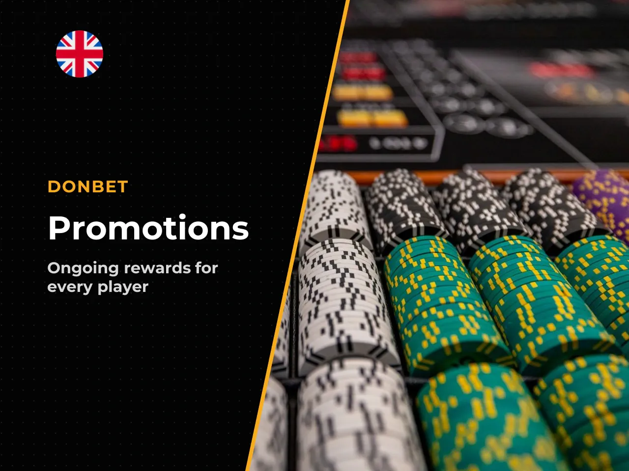 Separate Offers for Casino, Live Casino