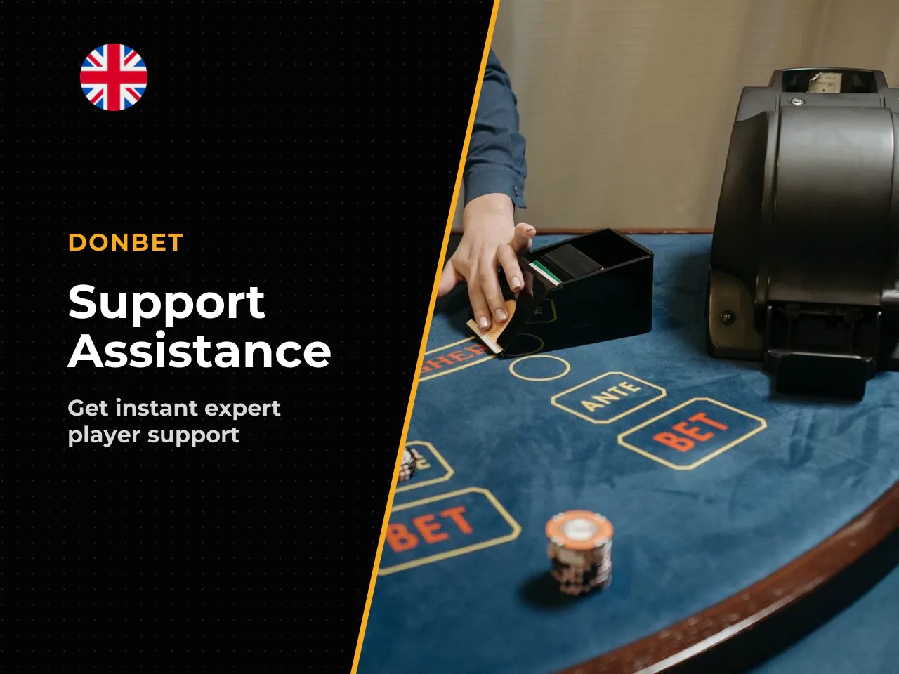 Donbet Live Chat Access on Desktop