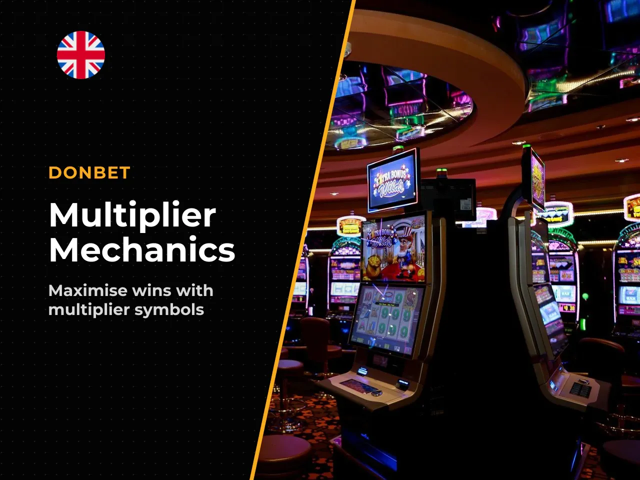 Multiplier symbols and win potential. Multiplier