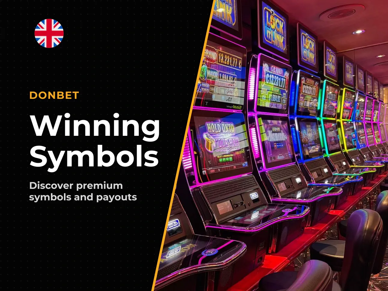Special symbols and winning combinations. The