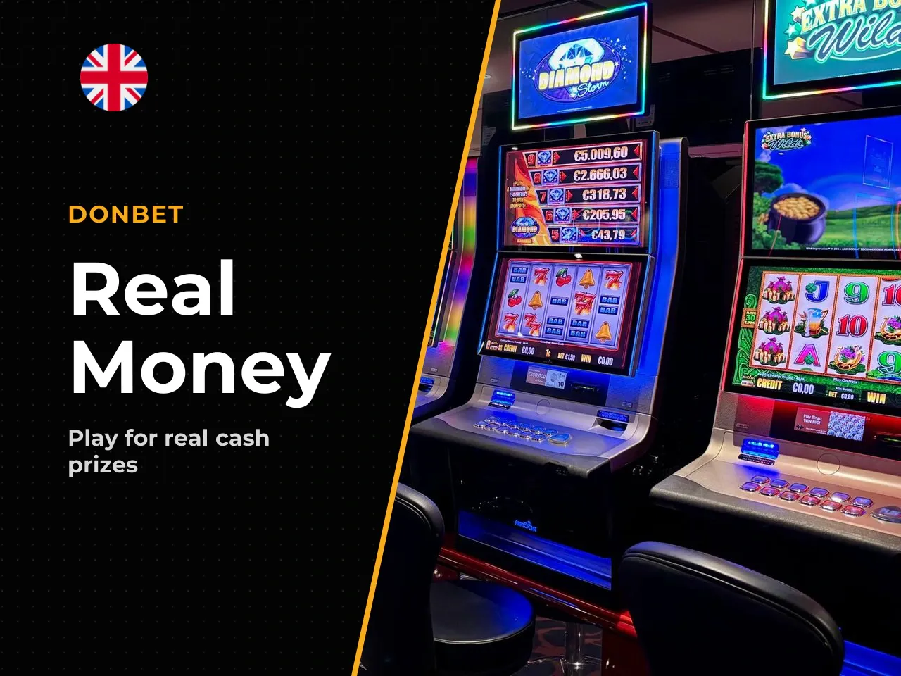 Real money play and access through