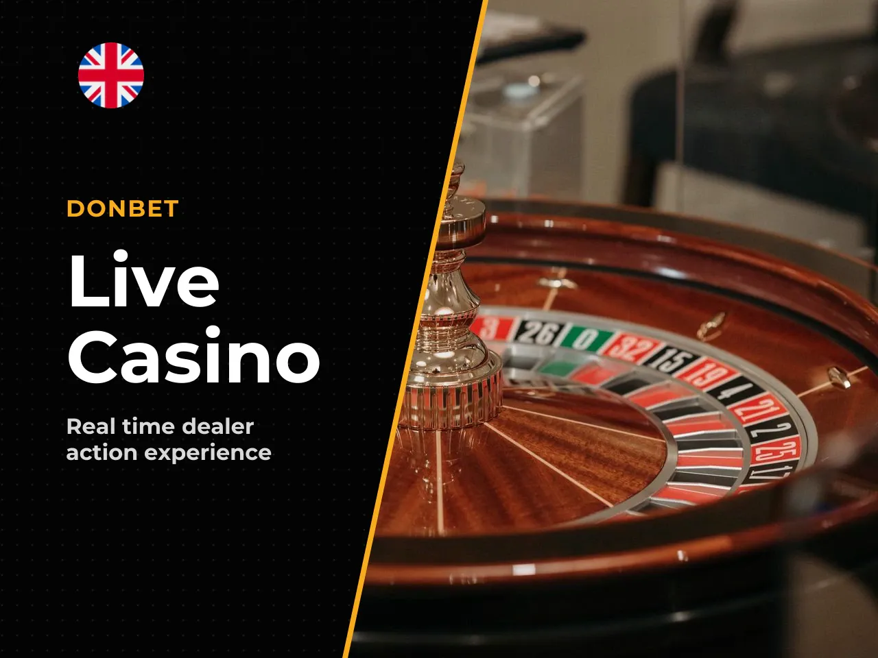 Live Casino and Live Games. Donbet's