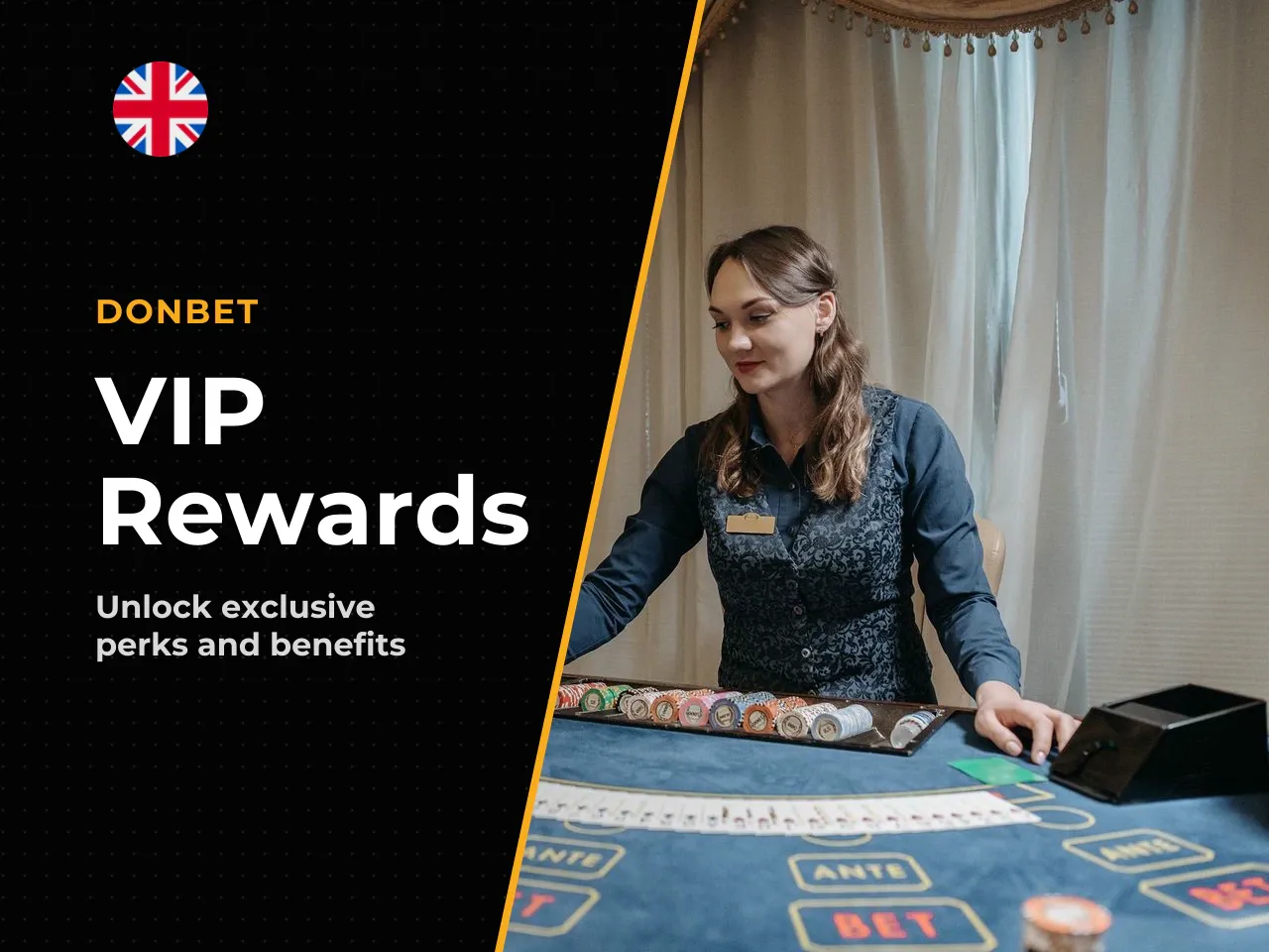 The VIP room unlocks progressively as