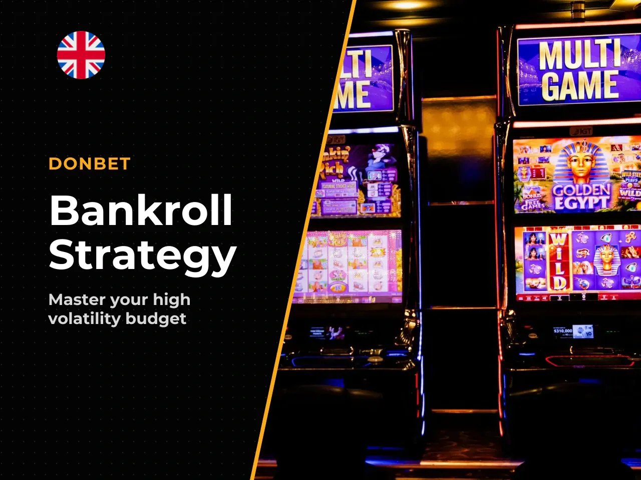 Bankroll approach for a high-volatility slot
